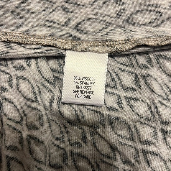 NWT Dana Buchman Long Maxi Lagenlook Viscose and Spandex Skirt, Sz. L. - Picture 7 of 8